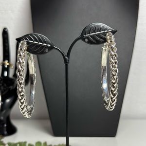 Textured Full Hoop Earrings
